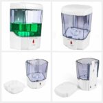 DISPENSER EROGATORE AUTOMATICO SAPONE GEL IGIENIZZANTE INFRAROSSI DOSATORE 870