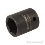 INSERTO METRICO ESAGONALE CHIAVE A BUSSOLA 1/2'' 22 mm FORO LATERALE 846 SILV