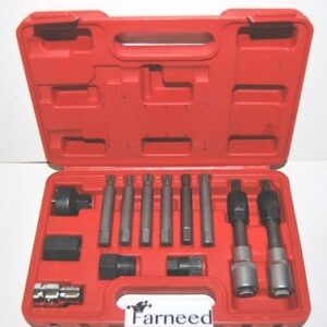 KIT DI CHIAVI PER SMONTAGGIO PULEGGIA E ALTERNATORE MOTORE AUTO 13 PEZZI