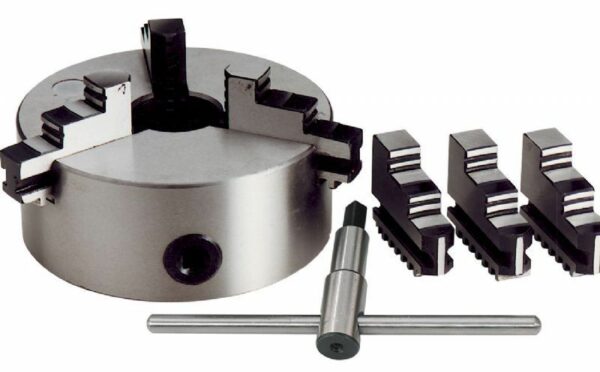 Mandrino autocentrante per tornio 3+3 griffe � 100mm