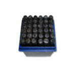 SET PUNZONI ALFANUMERICI 36 PZ DA 10 MM PUNZONATORI LETTERE NUMERI STAMPINI