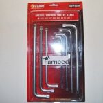 SET CHIAVI XZN MILLERIGHE A ''L'' - CHIAVE SPLINE EXTRA LUNGHE - M5/M12 FANEED