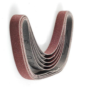 10 NASTRI ABRASIVI 10 NASTRI ABRASIVI PER LEVIGATRICE A NASTRO ARIA PNEUMATICA 520x20mm