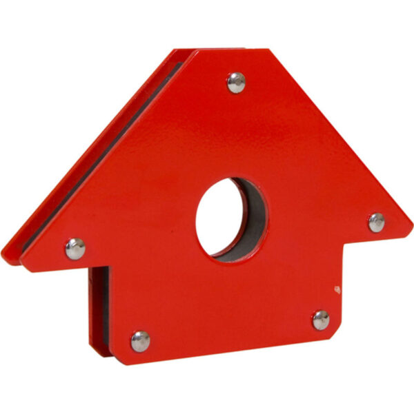 SQUADRA MAGNETICA 75 MM MAGNETE PERMANENTE SALDATURA SALDATRICE INVERTER saldare