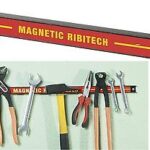 Barra magnetica calamita portautensili Ribimex Ribitech a muro 30 cm 258
