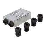 GUIDA TAGLIA FORI FORO Guide 6,8,10 mm dima  per giunti foratura giunto 130 SILV