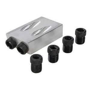 GUIDA TAGLIA FORI FORO Guide 6,8,10 mm dima  per giunti foratura giunto 130 SILV