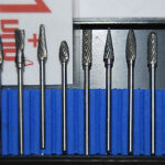 FRESE PUNTE AL CARBURO DI TUNGSTENO 3x4mm10 PZ TRAPANO DRIMEL SMERIGLIATRICE