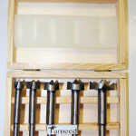 SET DI FRESE MECCHIE PER LEGNO 5 PEZZI FORSTNER PUNTE SVASATRICI farneed
