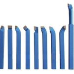 UTENSILI DA TAGLIO LAME ACCIAIO PER TORNIO 6X6 MM 11 PEZZI PZ BRASATI CASSETTA 059