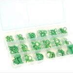 KIT ORING ASSORTIMENTO O-RING VERDI GUARNIZIONI IMPIANTI ARIA CONDIZIONATA 270PZ