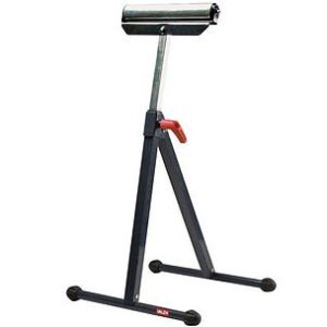PIEDISTALLO SUPPORTO CAVALLETTO A RULLO REGOLABILE 60KG RULLI ALTEZZA BANCO