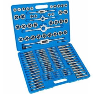 FILIERA FILIERE FILETTATURA 110 PZ KIT COMPLETO MASCHI FEMMINE PASSO METRICO OX