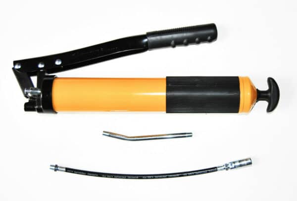 INGRASSATORE A LEVA CON UNA MANO TUBO E TESTINA POMPA GRASSO MANUALE 600cc 714
