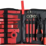SET UTENSILI LEVE PANNELLI SMONTAGGIO RIMOZIONE PORTIERE AUTO PINZA CARROZZIERE