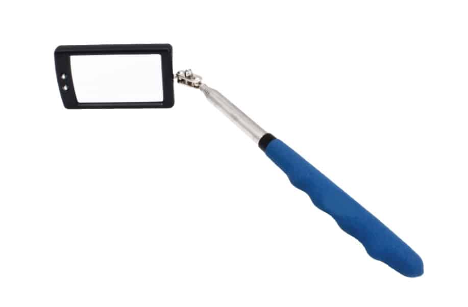 SPECCHIETTO TELESCOPICO SPECCHIO ALLUNGABILE LED LAVORI DI PRECISIONE MECCANICO $ 345sa