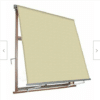 TENDA DA SOLE A CADUTA BALCONE BRACCETTI BRACCI 80 CM 300 x 245 CM BEIGE 185v