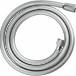 TUBO FLESSIBILE DOCCIA DOCCETTA DOCCINO VASCA BAGNO PVC GRIGIO 240 CM SILVER 459