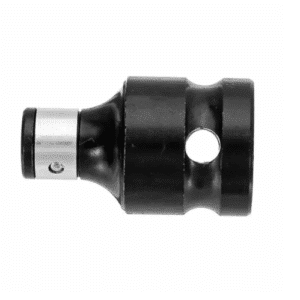 ADATTATORE ESAGONALE FEMMINA SGANCIO RAPIDO ATTACCO QUADRO 1/2 INSERTI GIRAVITE