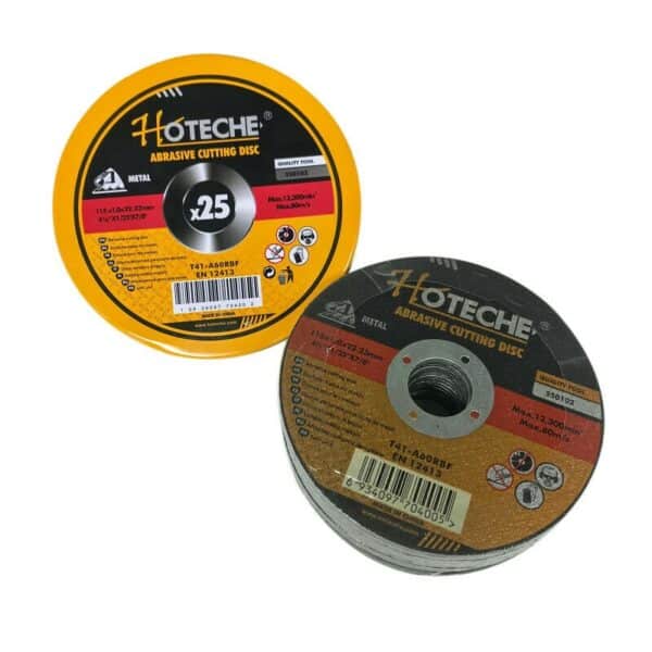 KIT 25 PZ DISCO ABRASIVO DA TAGLIO FERRO 115 X 1,0 X 22.23 MM ULTRA SOTTILE 999H