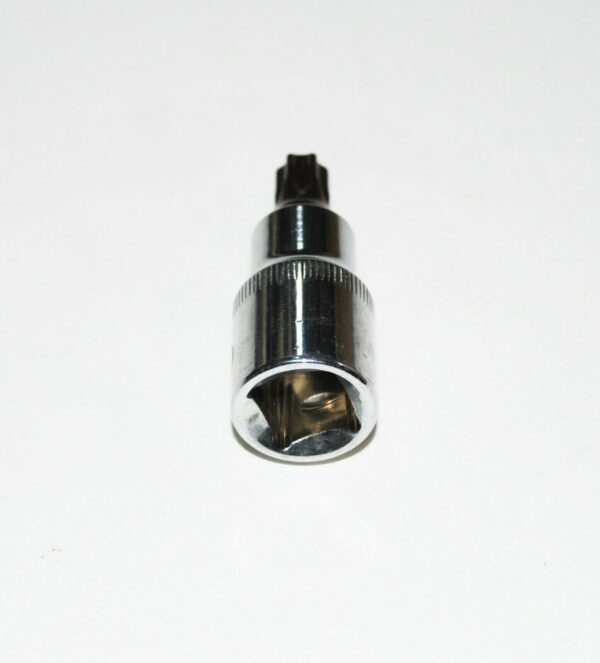 CHIAVE A BUSSOLA TORX T45 CORTA PUNTA 55 MM 1/2" BUSSOLE ACCIAIO CHIAVI