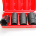SET BUSSOLE 4 PZ 3/4 ESAGONALI IMPATTO 30 - 36 MM GRANDI GIGANTI CAMION 554