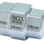 INSERTO MULTIMPRONTA ESAGONALE BRUGOLA 19 22 24 PER RUOTA MOTO INSERTI BGS 5059