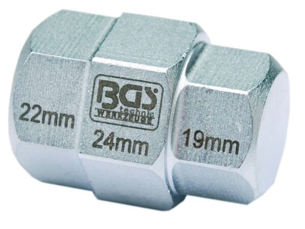 INSERTO MULTIMPRONTA ESAGONALE BRUGOLA 19 22 24 PER RUOTA MOTO INSERTI BGS 5059