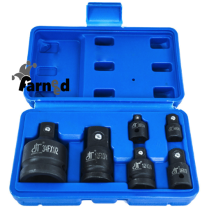 SET ADATTATORI ADATTATORE RIDUTTORI IMPATTO BUSSOLE ARIA COMPRESSA 6 PZ 251