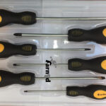 KIT 6 PZ CACCIAVITI A STELLA TAGLIO FISSO GIRAVITI CHROME VANADIUM FIREF (LM-AN)