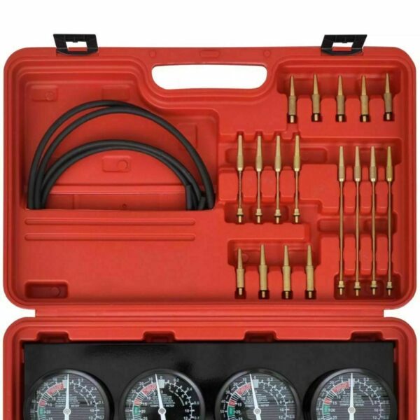 SET SINCRONIZZAZIONE CARBURATORE CARBURANTE VACUOMETRO MANOMETRO AUTO MOTO 304