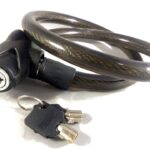 LUCCHETTO CATENACCIO CATENA BICI BICICLETTA MOTO SCOOTER CORAZZATO TUBO CATENA