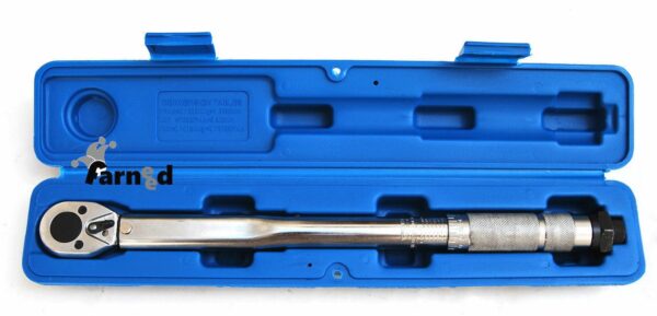 CHIAVE DINAMOMETRICA CRICCHETTO AUTO REGOLABILE 1/2" 28 210 Nm REVERSIBILE 349