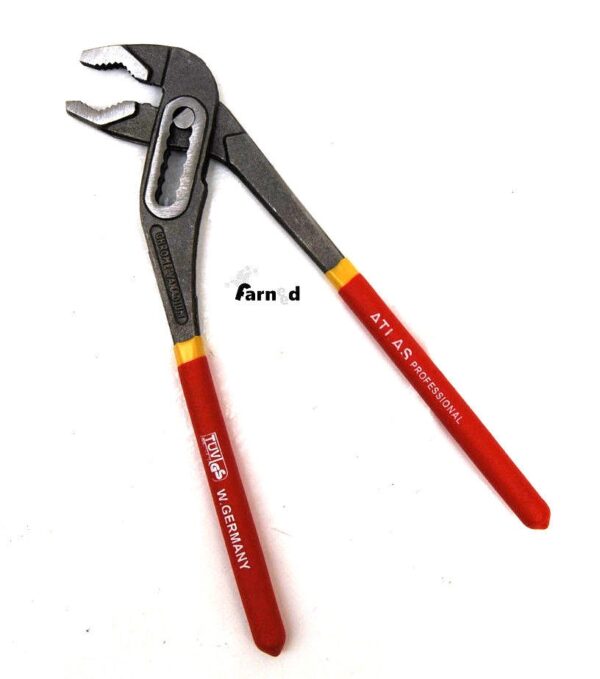 CHIAVE A PAPPAGALLO PINZA 250 MM 10" MANICO ANTISCIVOLO CHROME VANADIUM POLIGRIP