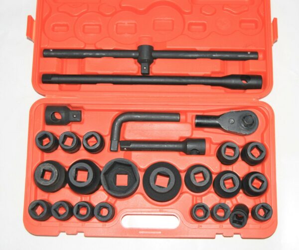CHIAVI BUSSOLA GIGANTI 3/4 26 PZ 21 65MM CRICCHETTO PROLUNGA CAMION RINFORZATE M