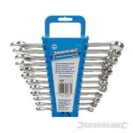 SET SERIE CHIAVI COMBINATE CHIAVE COMBINATA FISSE STELLA 12 PEZZI PZ 8 19 MM 630