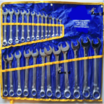 CHIAVI COMBINATE CHROME VANADIUM LUCIDE 25 PZ 6 32 ASTUCCIO PROFESSIONALI 971