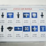 CLIP FERMI FISSAGGIO 270 PZ CARROZZERIA PARAURTI PANNELLI RIVETTI PLASTICA 657