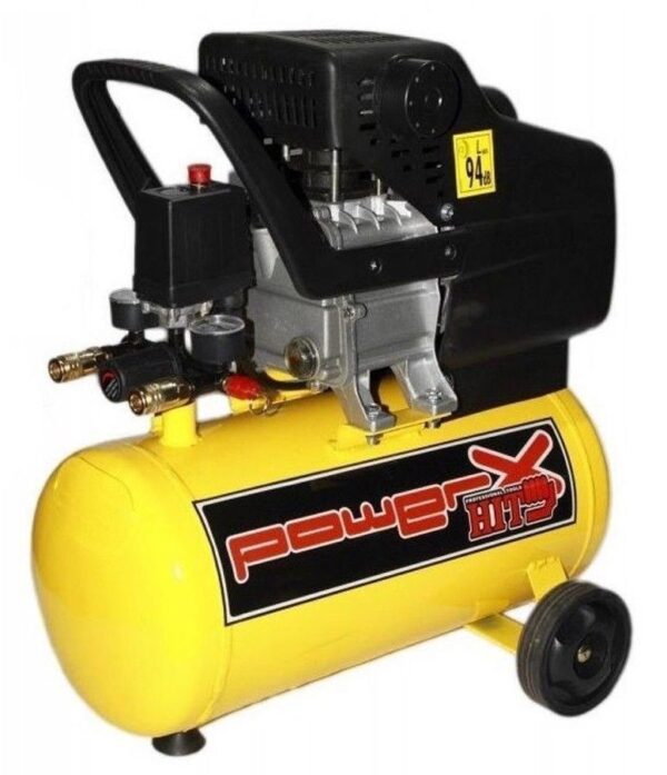 COMPRESSORE 50 LT OLIO 8 BAR 2 HP 2 MANOMETRI 2 CONNETTORI 170L/M 719 PW