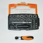KIT BUSSOLE BUSSOLOTTI 25 PZ MINI CRICCHETTO 1/4" INSERTI TORX ESAGONALI 926 HOT