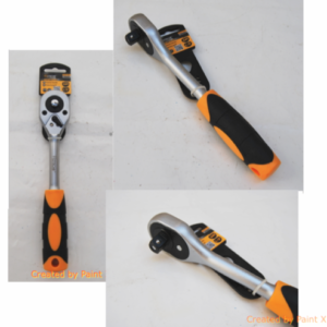 CHIAVE A CRICCHETTO DA 1/2 REVERSIBILE CHROME VANADIUM  UTENSILE BRACCETTO