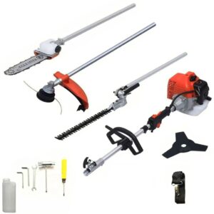 Decespugliatore a scoppio troncarami potatore tagliasiepi svettatoio motosega 4 in 1 52cc 520br