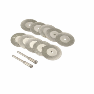 DISCHI DIAMANTATI PER DRIMEL 12PZ DIAMETRO 30MM