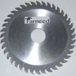 DISCO DA TAGLIO LEGNO 230mm IN ACCIAIO 40 DENTI PER FLESSIBILE FLEX PLASTICA PVC