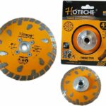 DISCO DIAMANTATO PIETRA SEGMENTATO CEMENTO Ø115mm 115xM14 8mm SMERIGLIATRICE 326h