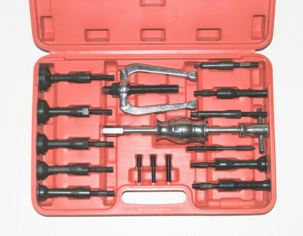 SET ESTRATTORE SEPARATORE CUSCINETTI CIECHI CUSCINETTO INTERNO 16 PZ TAPPI 376