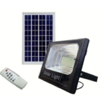 FARO FARETTO LED ENERGIA SOLARE PANNELLO CREPUSCOLARE + TELECOMANDO 100 W