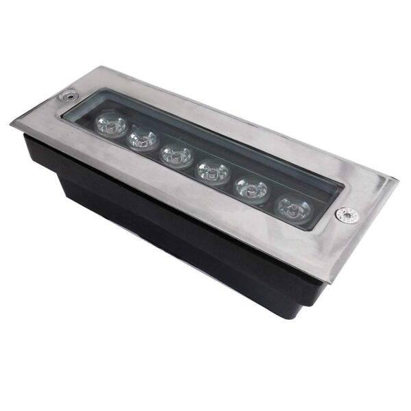 FARETTO PARETE SEGNAPASSI LED 6W RETTANGOLARE IP65 LUCE FREDDA ESTERNO 575