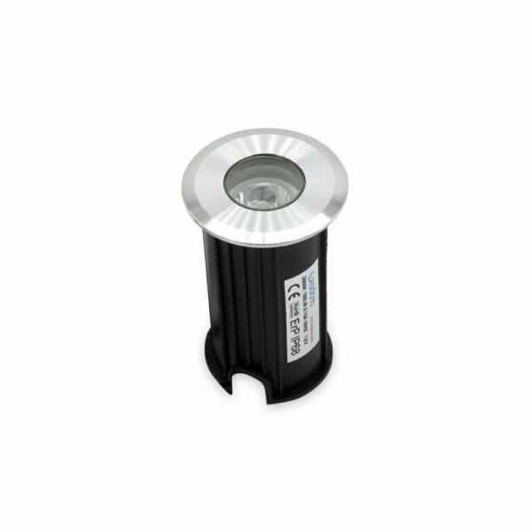 FARETTO FARO SEGNAPASSO IMMERSIONE 2W 12V ESTERNO CALPESTABILE PISCINA IP68 600