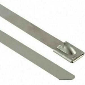 FASCETTE 3 PZ STRINGITUBO STRINGITUBI TUBI PANDUIT ACCIAIO 150 200 250 MM 266